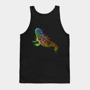 Colorful bearded dragon Tank Top